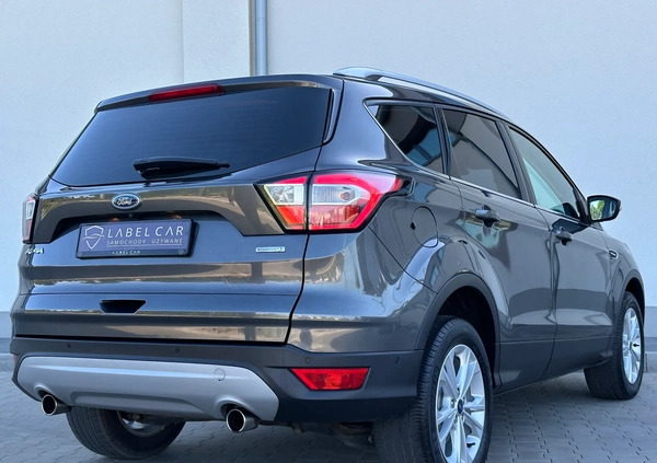 Ford Kuga cena 69999 przebieg: 91000, rok produkcji 2017 z Sośnicowice małe 667